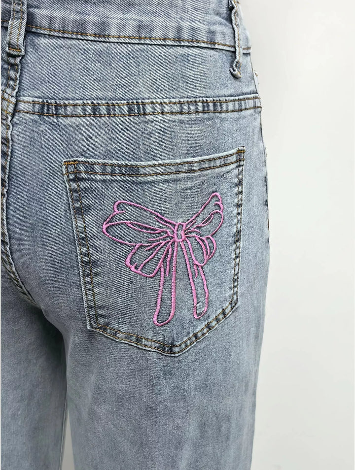 Wide Leg High Waist Jeans