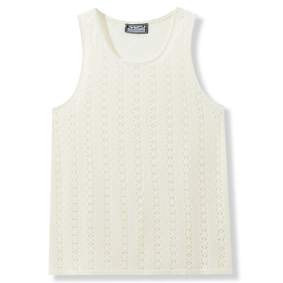 Round Neck Casual Beach Style Loose Vest