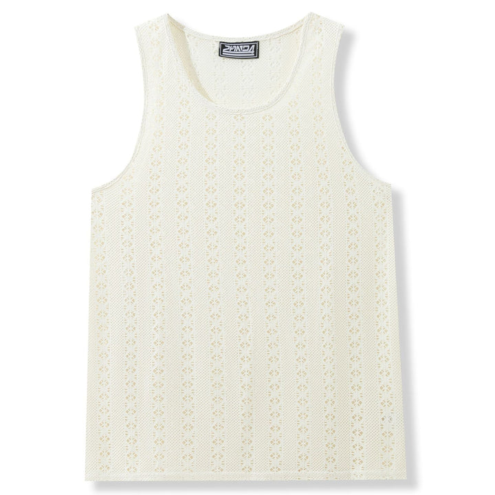 Round Neck Casual Beach Style Loose Vest