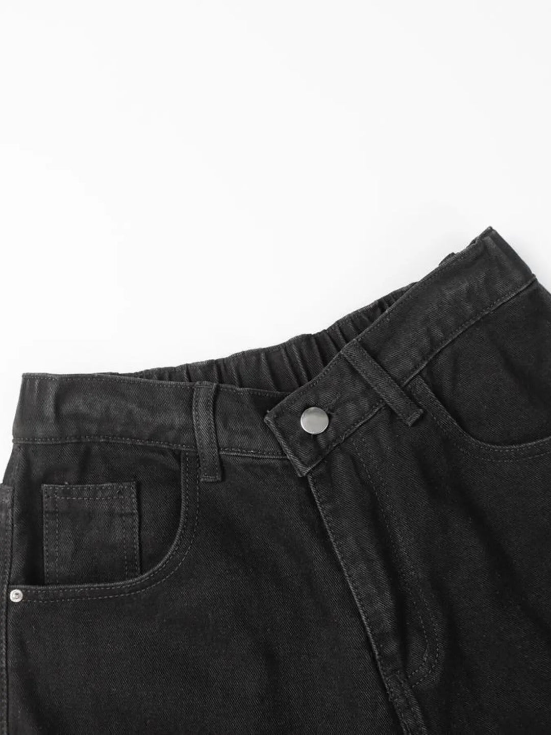 Men's High Waist Wide Leg Jeans