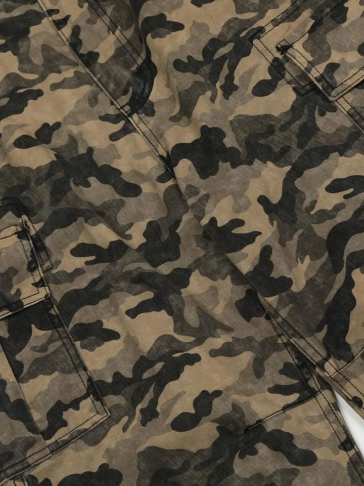 Men's Camouflage Cargo Jeans