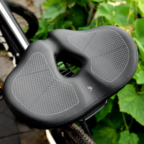 Wider Mountain Bike Saddle Shaped 412 Folding Bike Seat Cushion