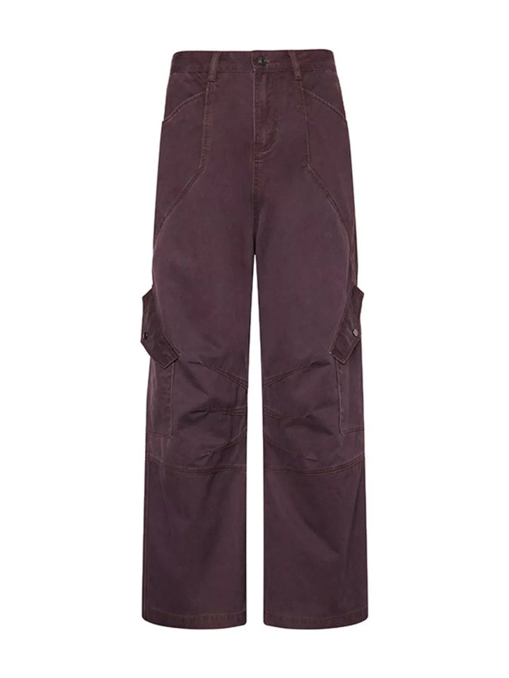 Men's Wide Leg Cargo Pants