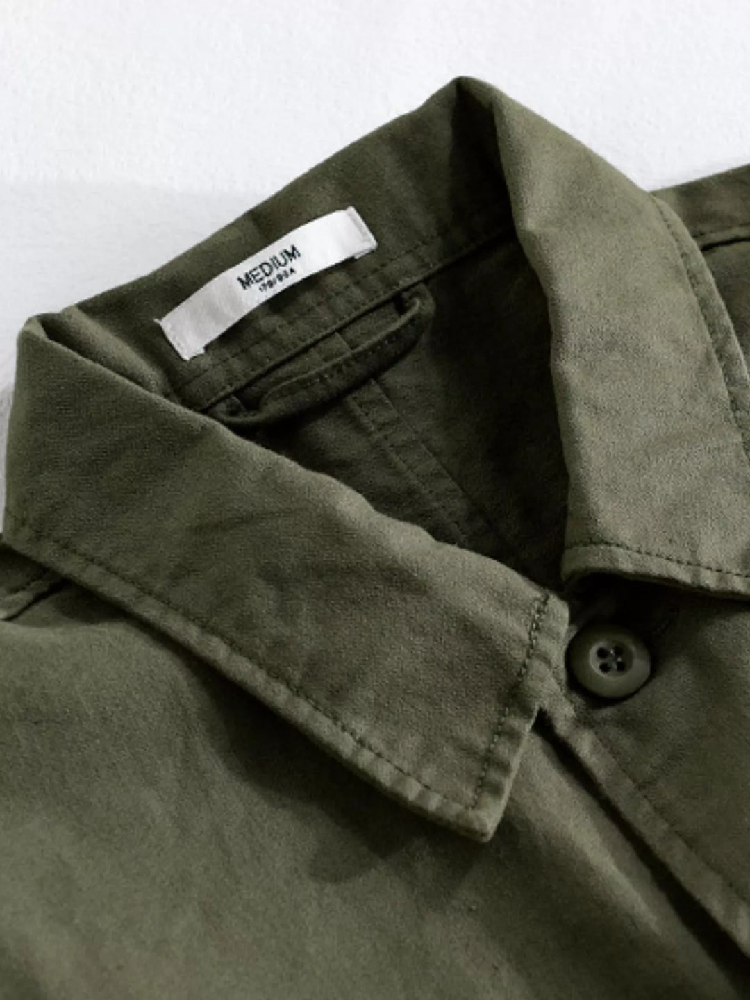 Men's Plus Size Button Up Long Sleeve Shirt
