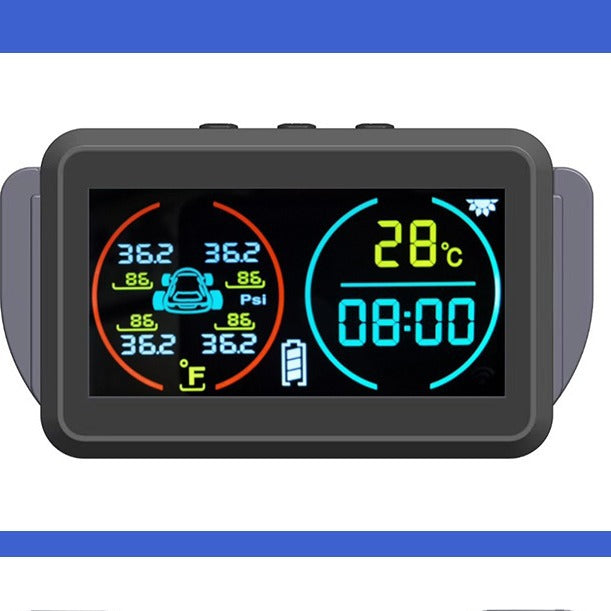 TPMS Time And Temperature Display Tire Pressure Monitor