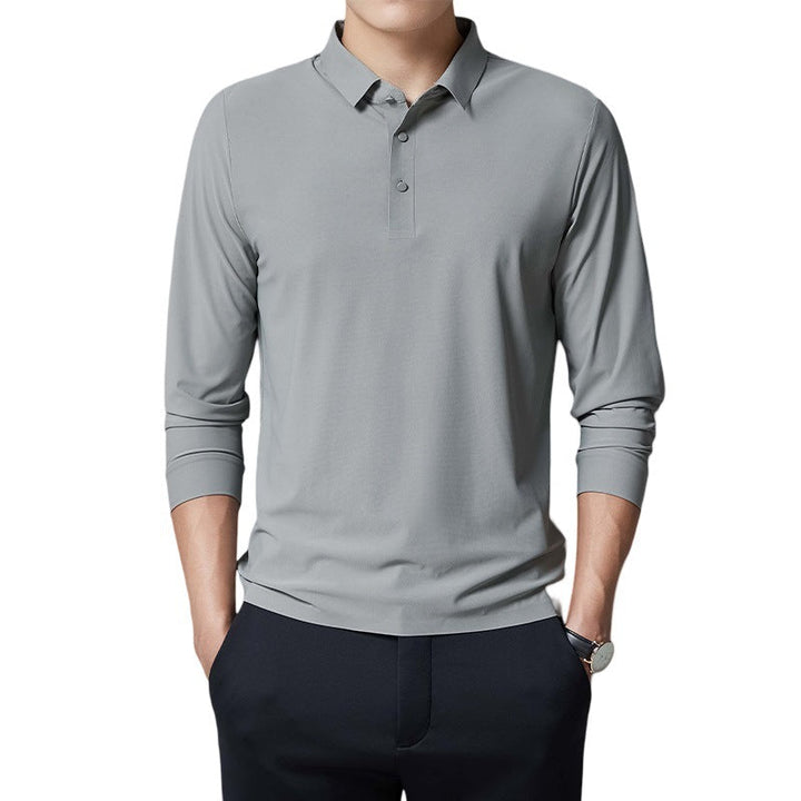 Plus-size Business-casual Stretch Slim-fit Shirt