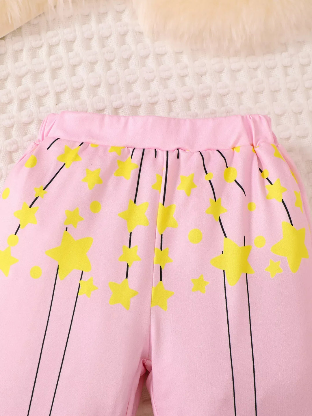 Children's Graphic Long Sleeve Top and Pants Set