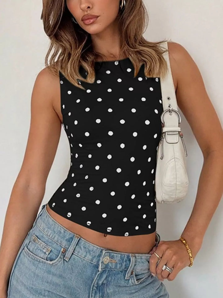 Polka Dot Tank Top