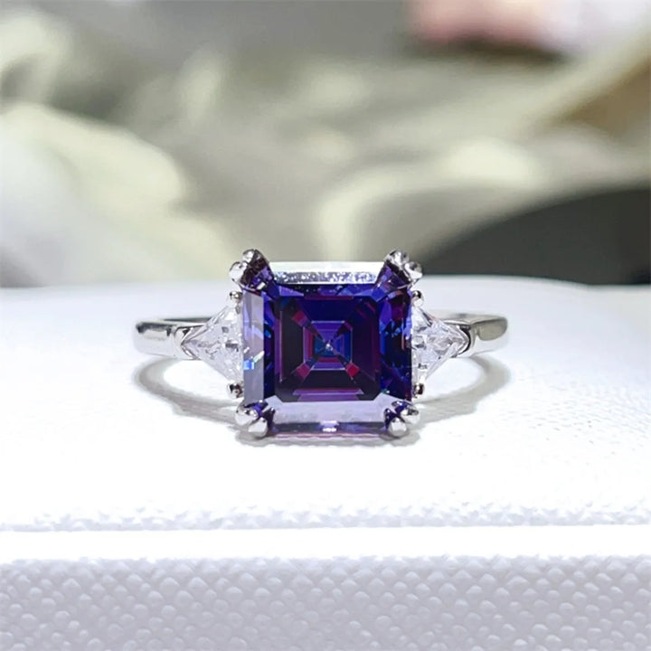 3 Carat Moissanite 925 Sterling Silver Ring