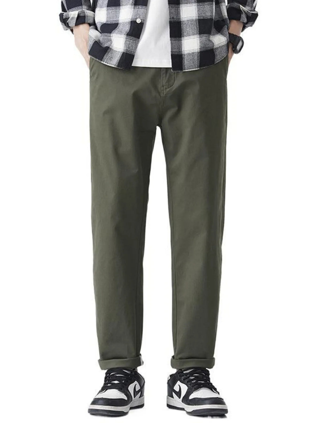 Men's Straight Leg Casual Pants