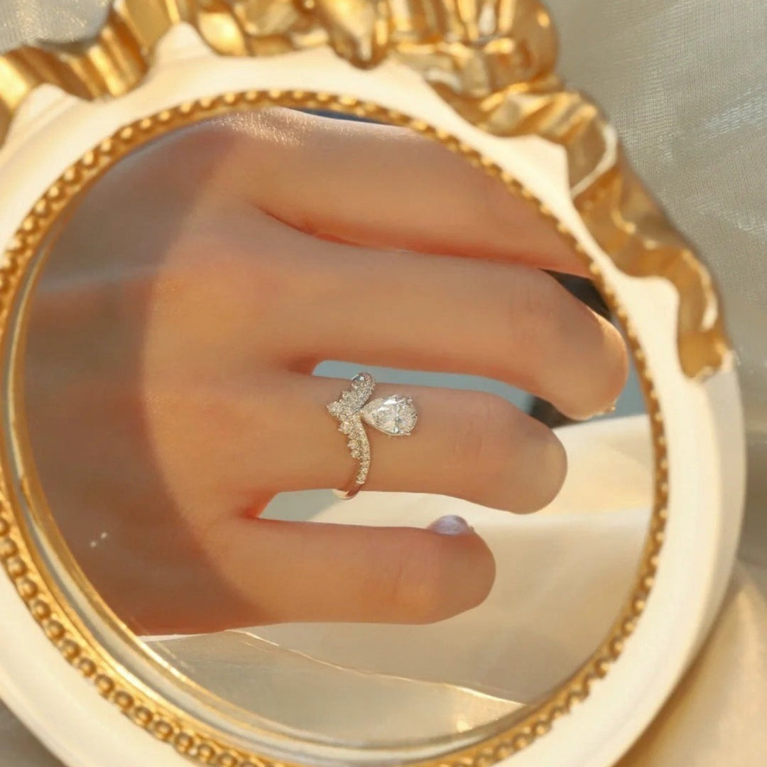 1.5 Carat Moissanite 925 Sterling Silver Ring