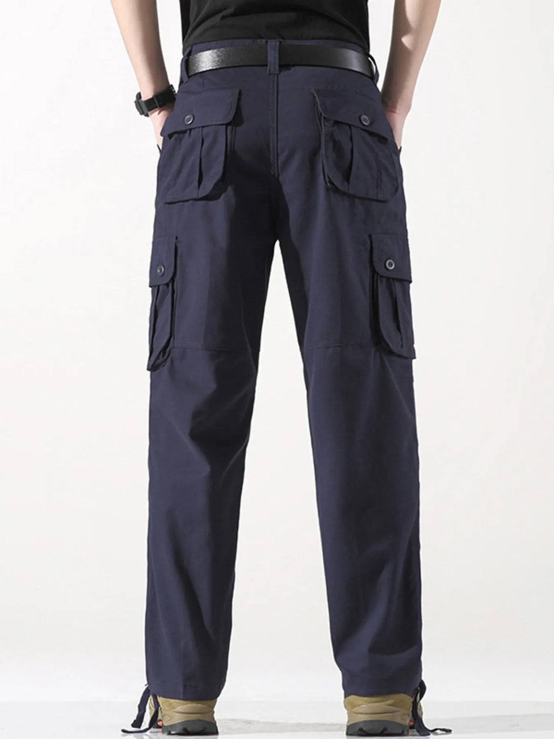 Men's Wide Leg Cargo Pants
