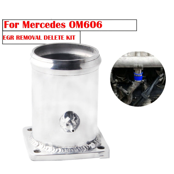 Car Modification EGR Exhaust Gas Recycling Valve Disassembly Pipe