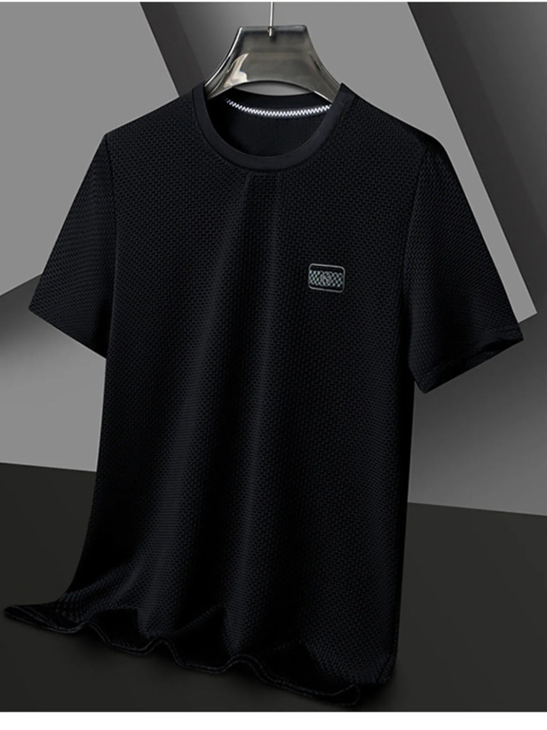 Men's Plus Size Breathable Short Sleeve T-Shirt