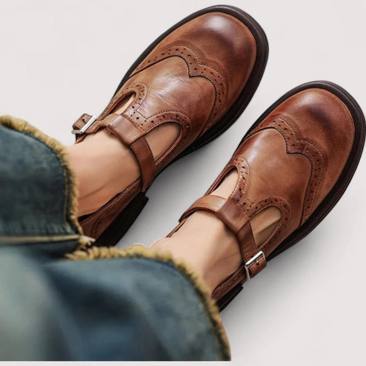 Casual Flat Mule Loafers In British Style