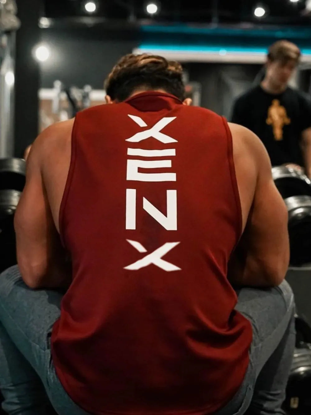 Men's Plus Size Round Neck Tank