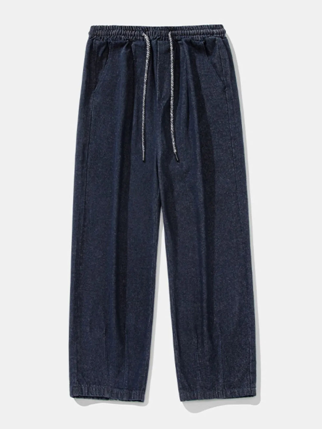 Men's Plus Size Drawstring Loose Fit Jeans