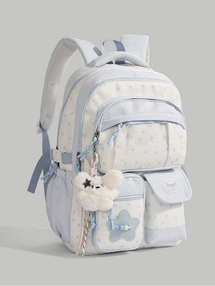 Star Pattern Lightweight Backpack Bag