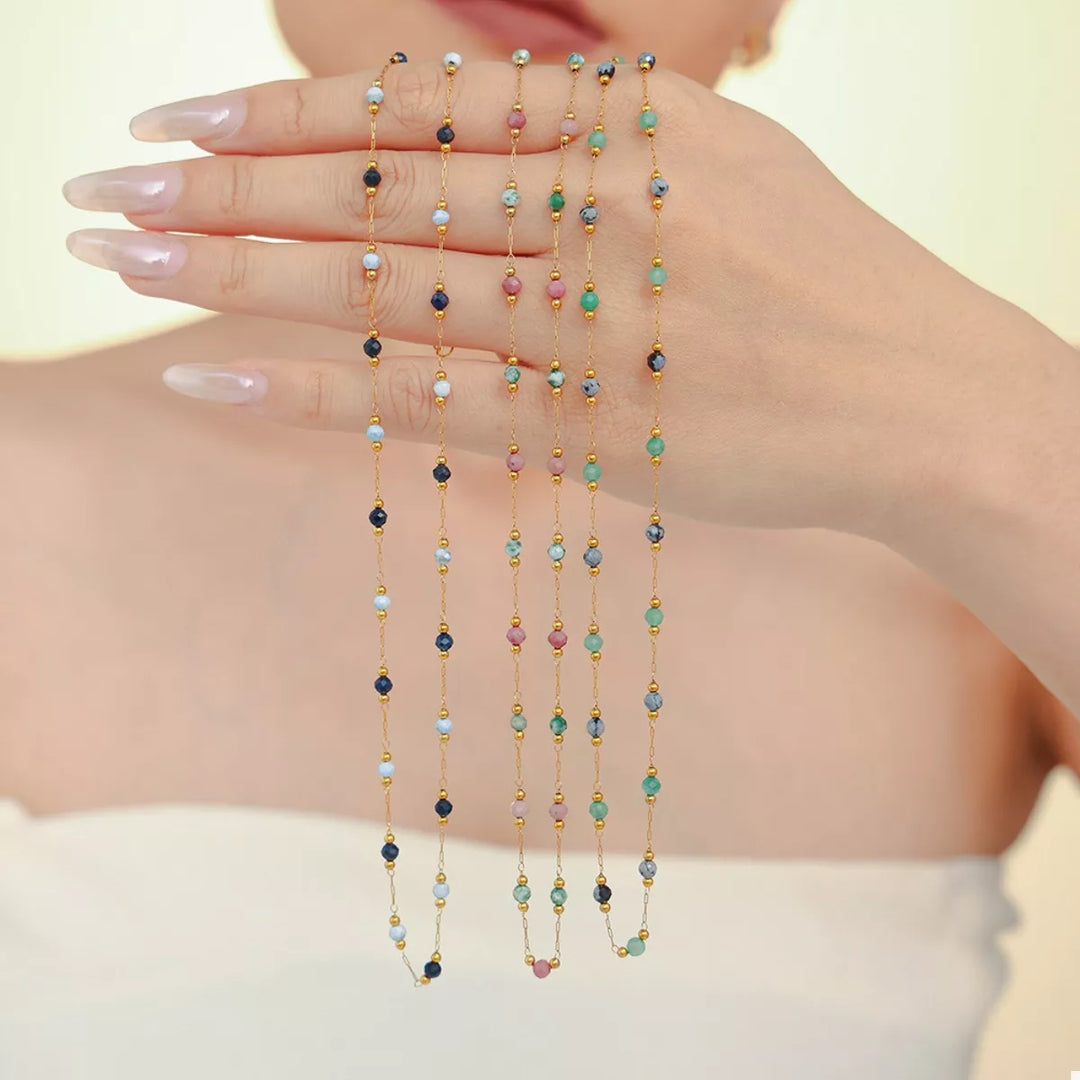 18K Gold-Plated Titanium Steel Necklace