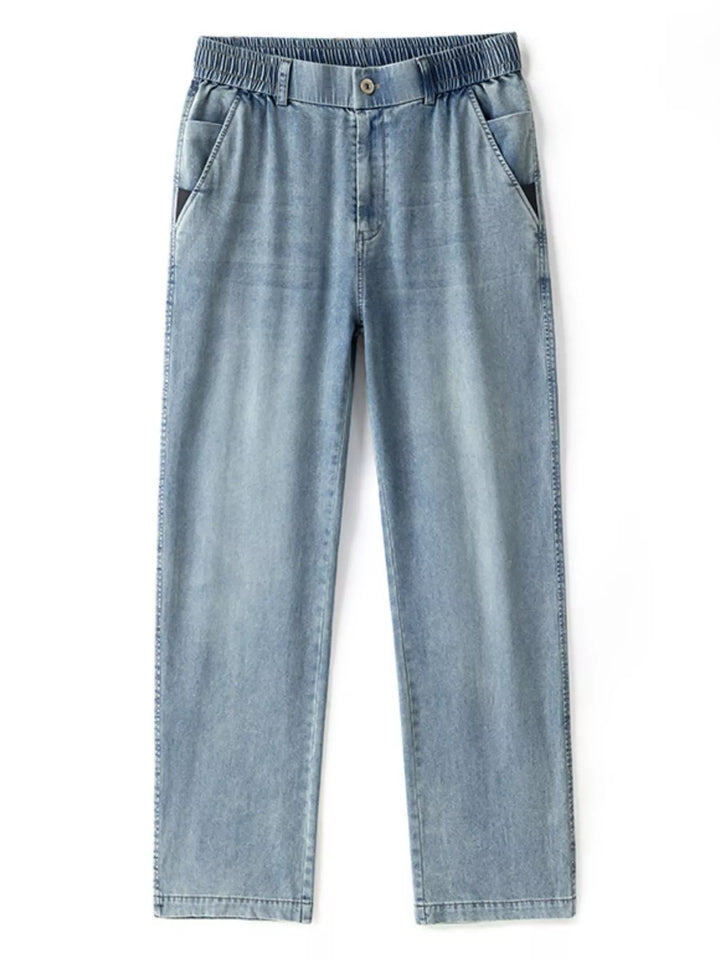 Men's Wide Leg Relaxed Fit Jeans