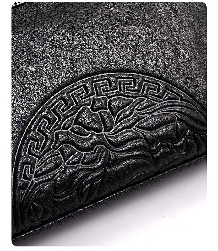 Men's Fashion Personalized Leather Messenger Bag