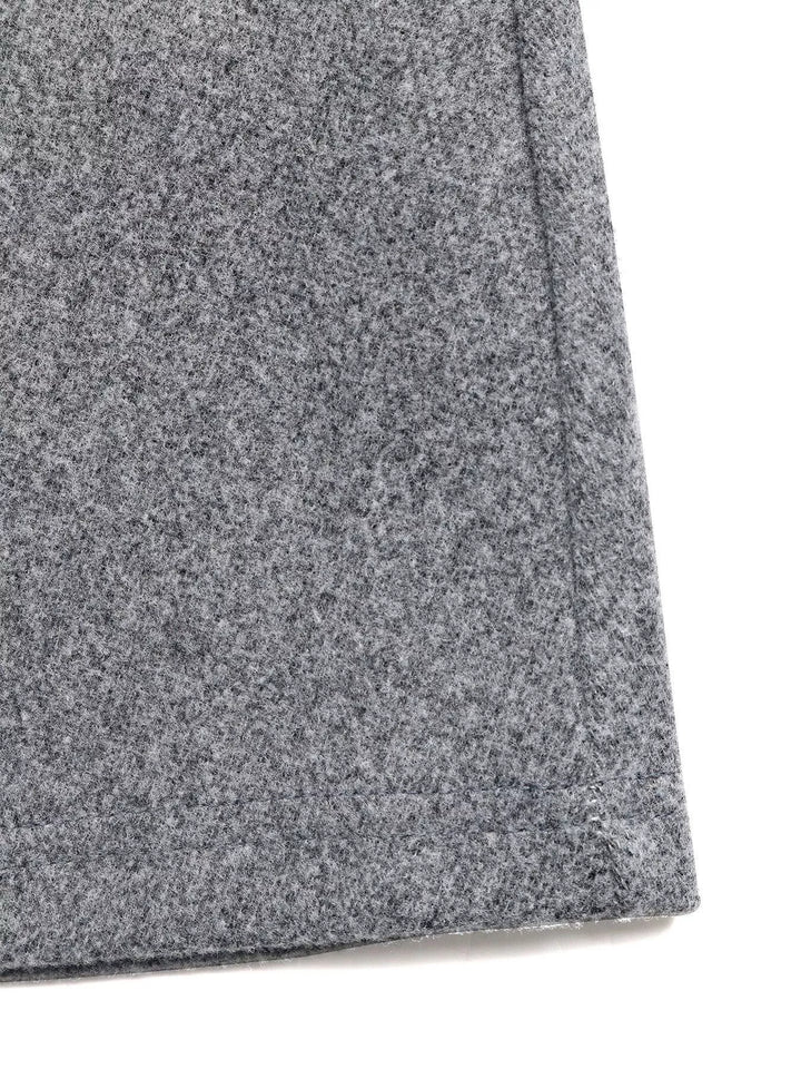 A-Line Long Sleeve Button-Down Dress