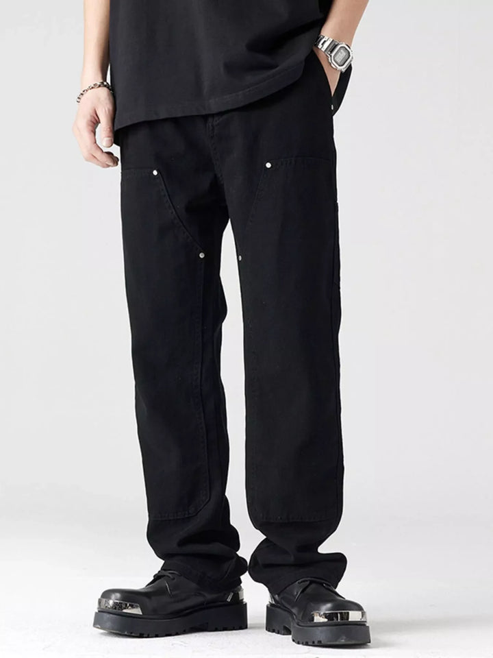 Men's Wide-Leg Relaxed Fit Jeans