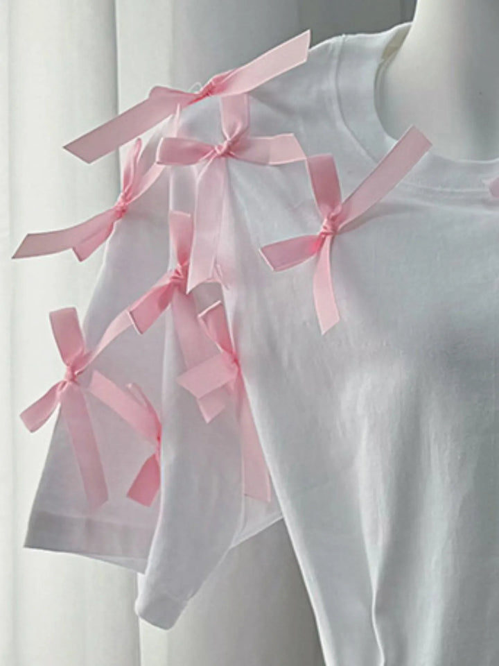 Bow Short Sleeve T-Shirt