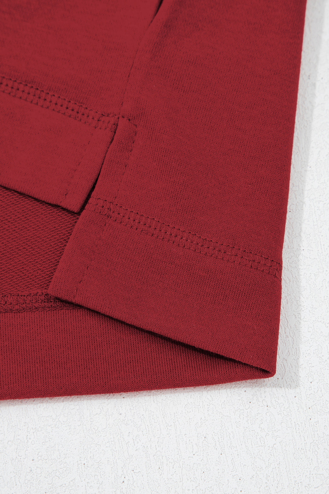 Racing Red Drop Shoulder Boxy Tee and Barrel Pants Set