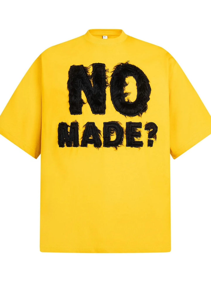Men's NO MADE? Oversized Short Sleeve T-Shirt