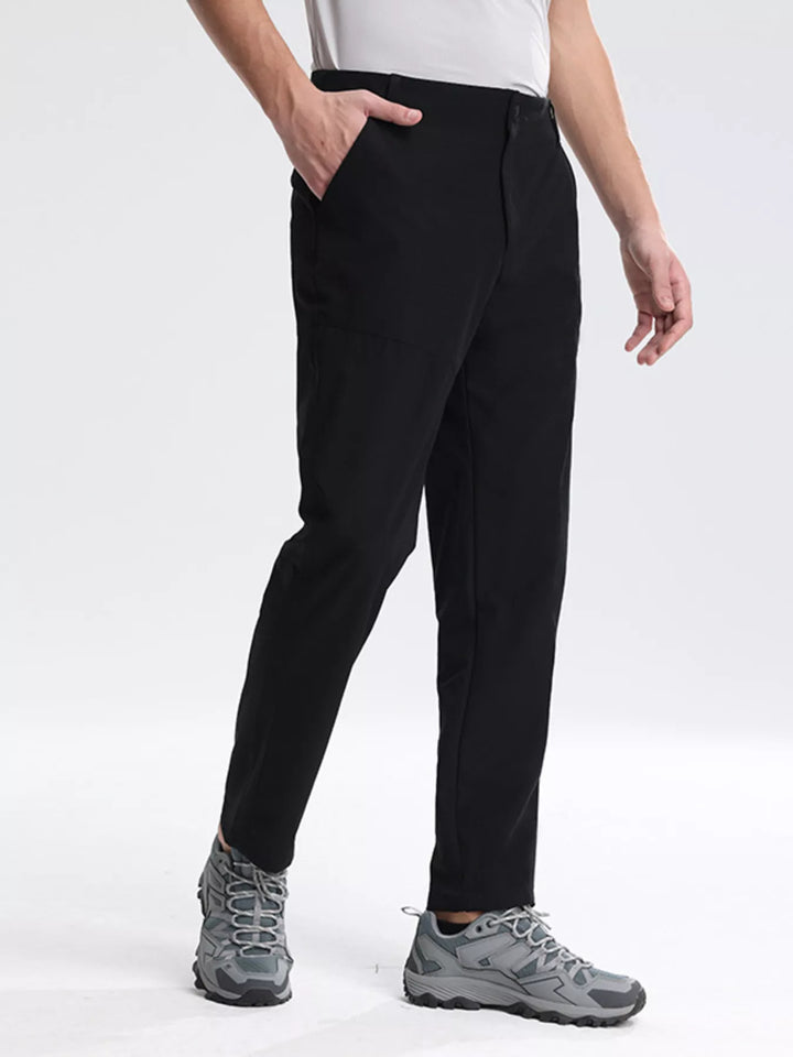 Men's Plus Size Lightweight Pocketed Pants