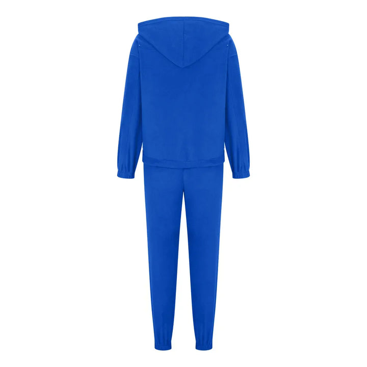 Zip Up Long Sleeve Hoodie and Joggers Set