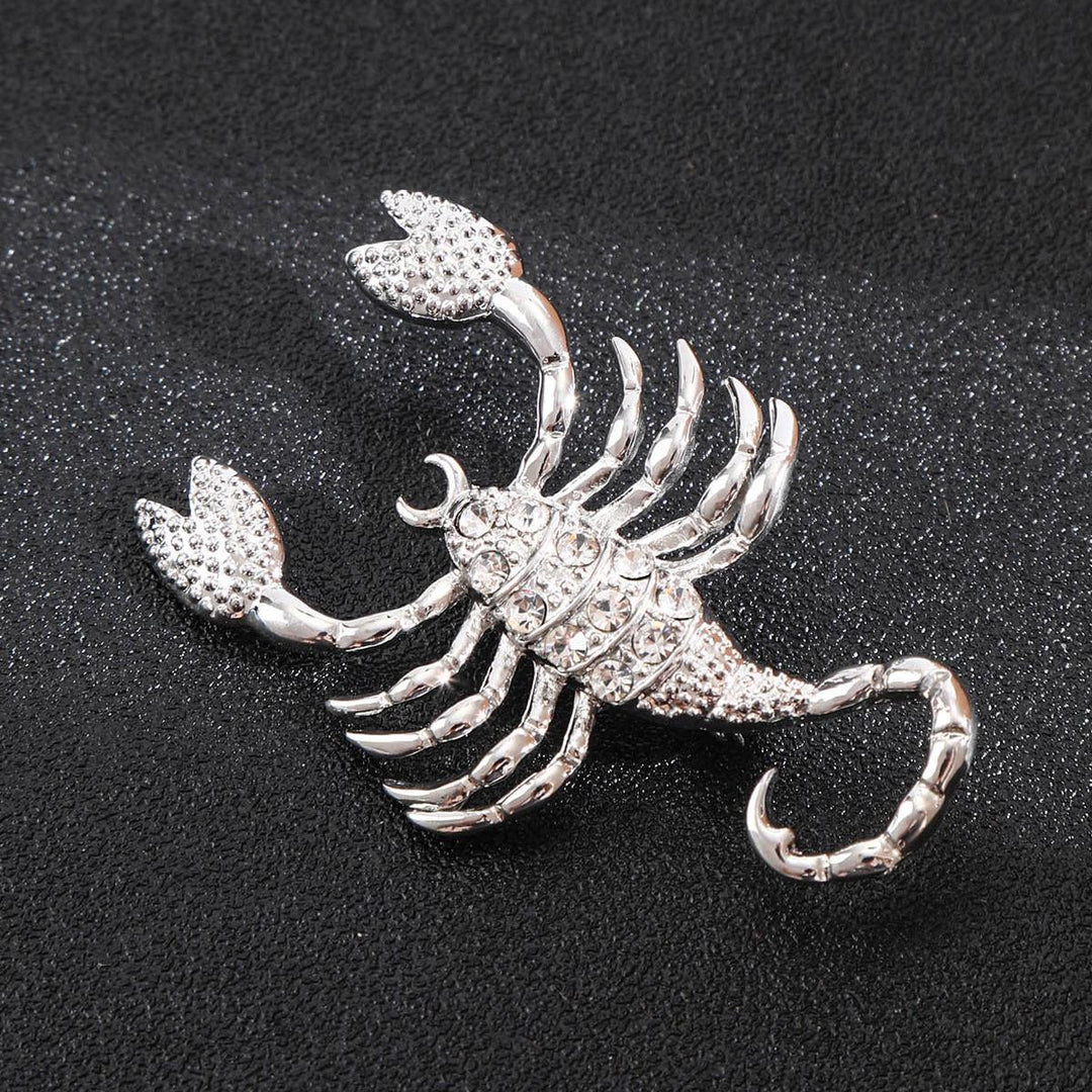 Enamel-dripped Lobster Brooch Accessory For Women