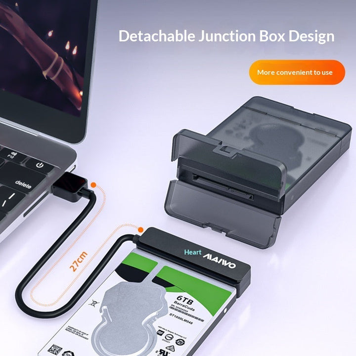 Universal Plastic External Hard Drive Enclosure