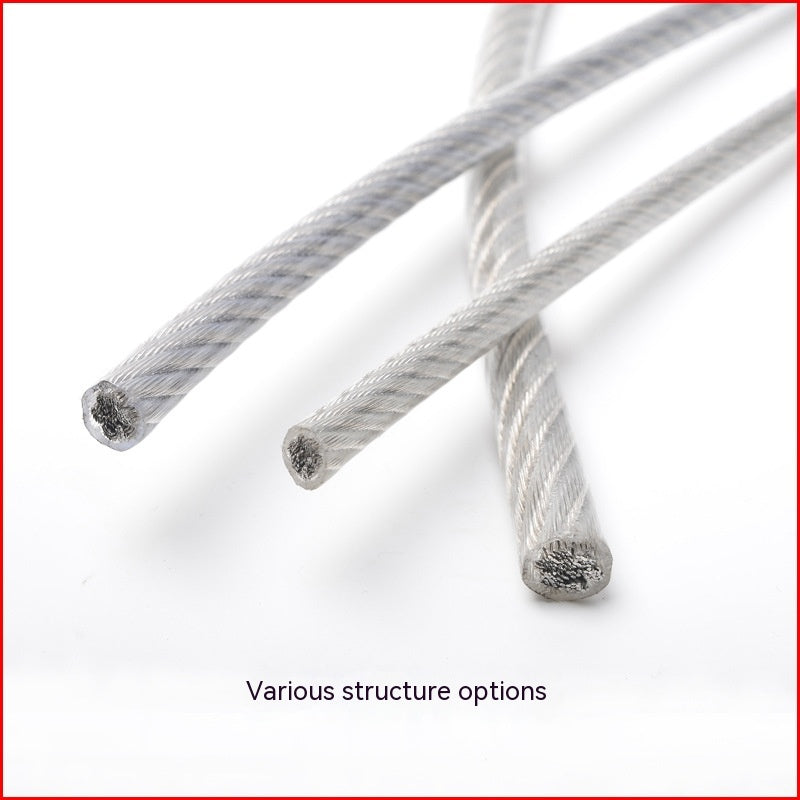 304 Stainless Steel Invisible Anti-theft Protecting Wire Net Steel Wire Coated Rope Steel
