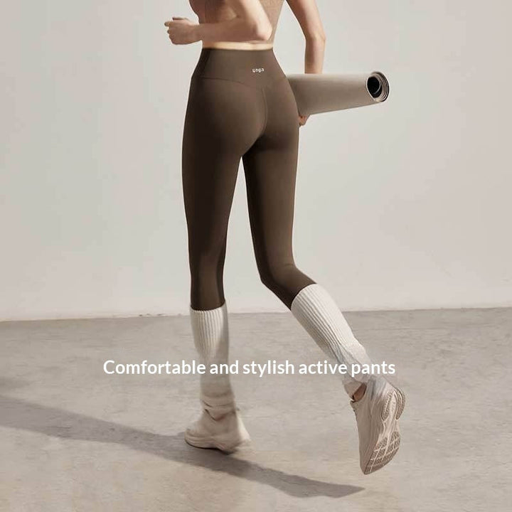 Women's Athletic High-waisted Tummy-control And Butt-lifting Base Leggings