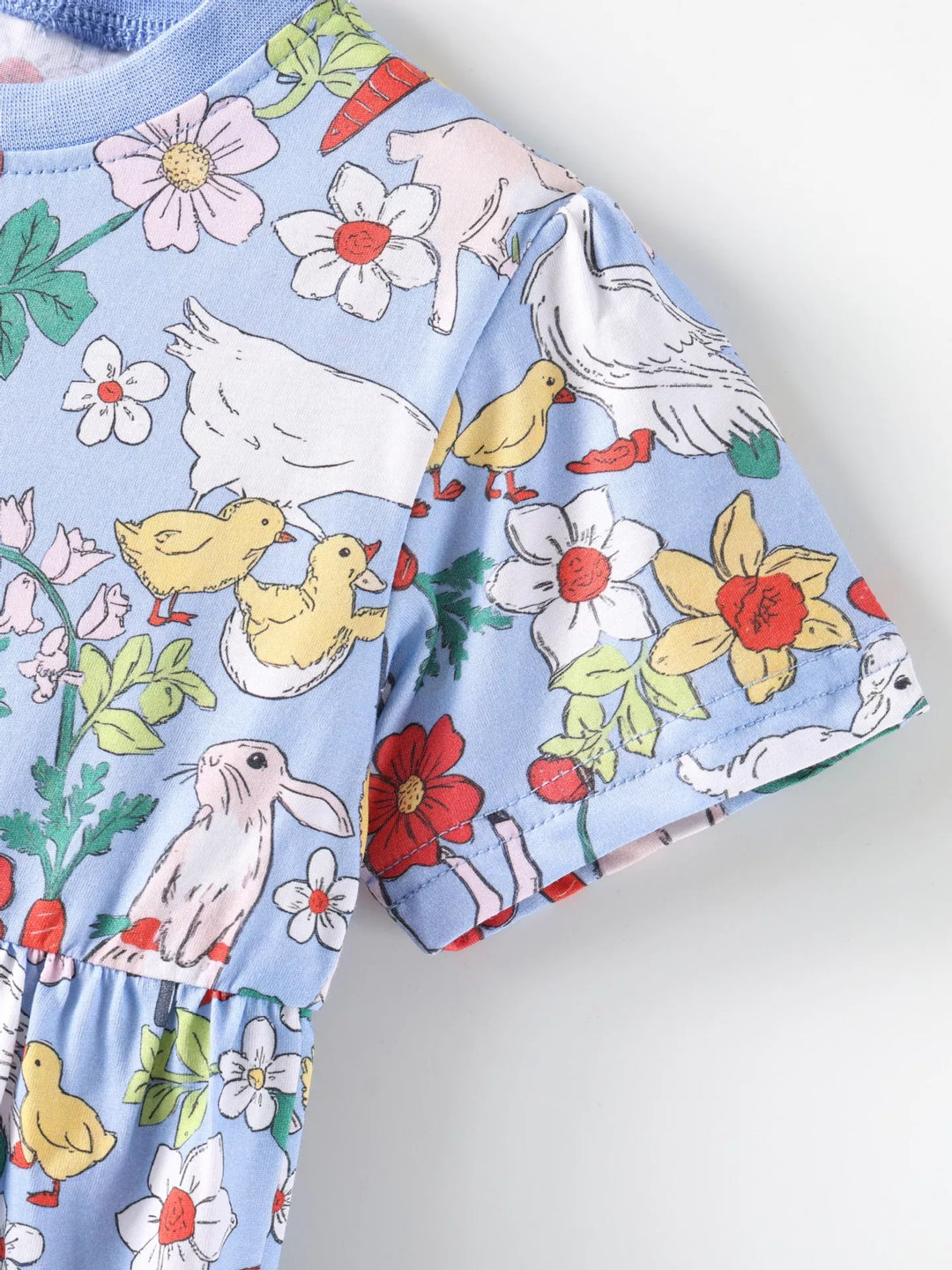 Children's Farm Animal Print Dress