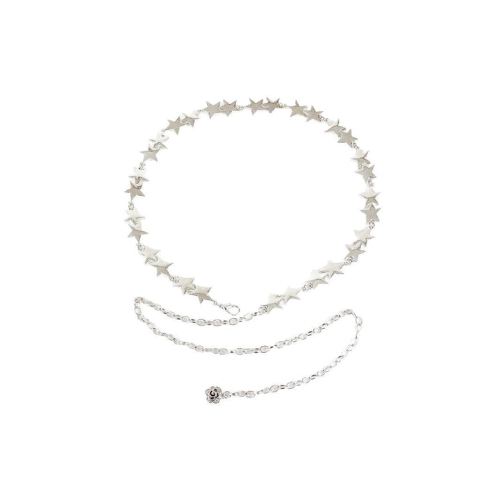 2025 New Retro Metal Star Waist Chain Women's Accessory