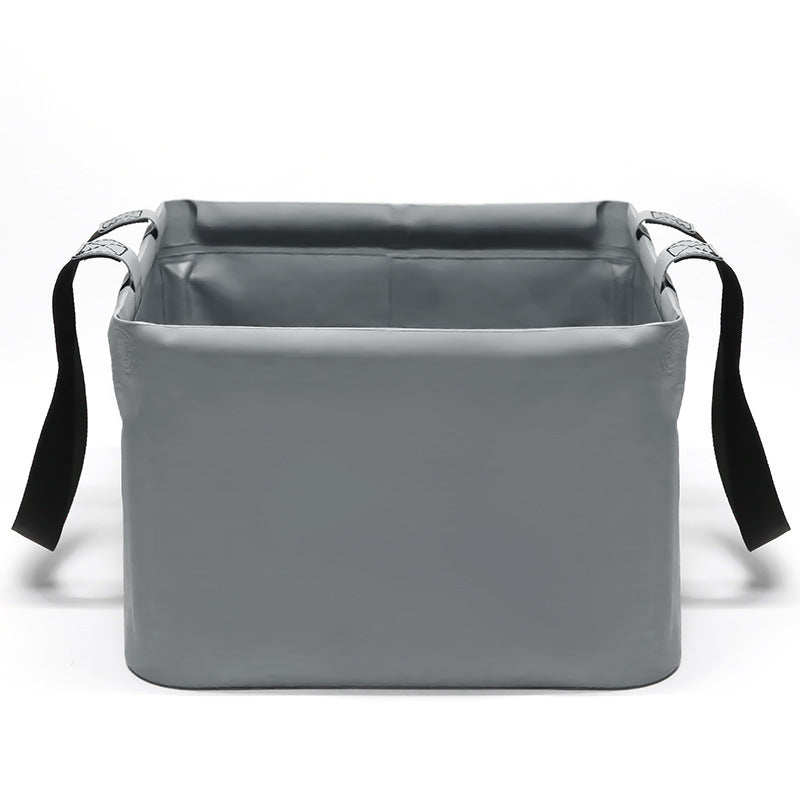 Square Fishing Bucket Folding Outdoor Waterproof