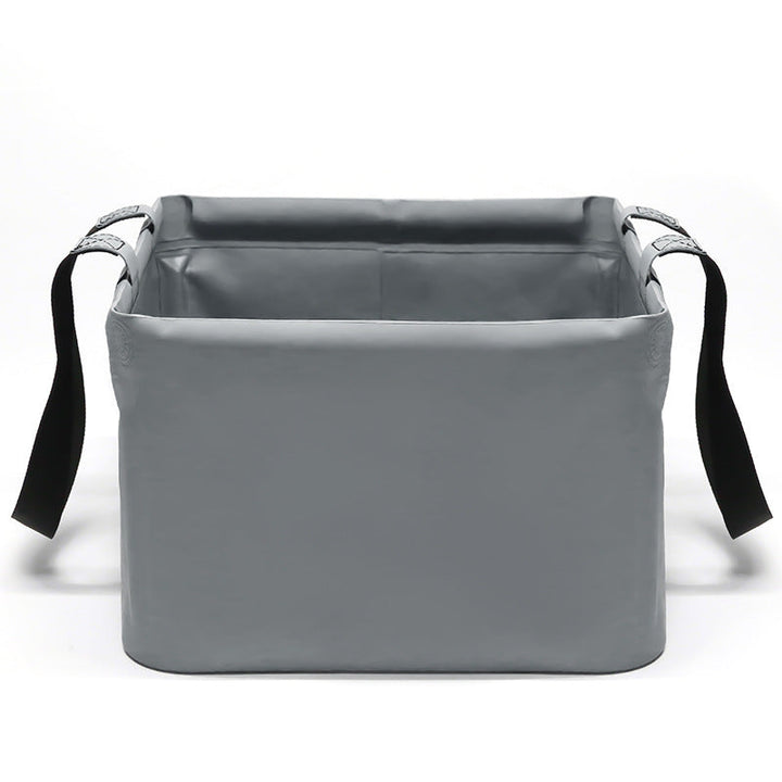 Square Fishing Bucket Folding Outdoor Waterproof