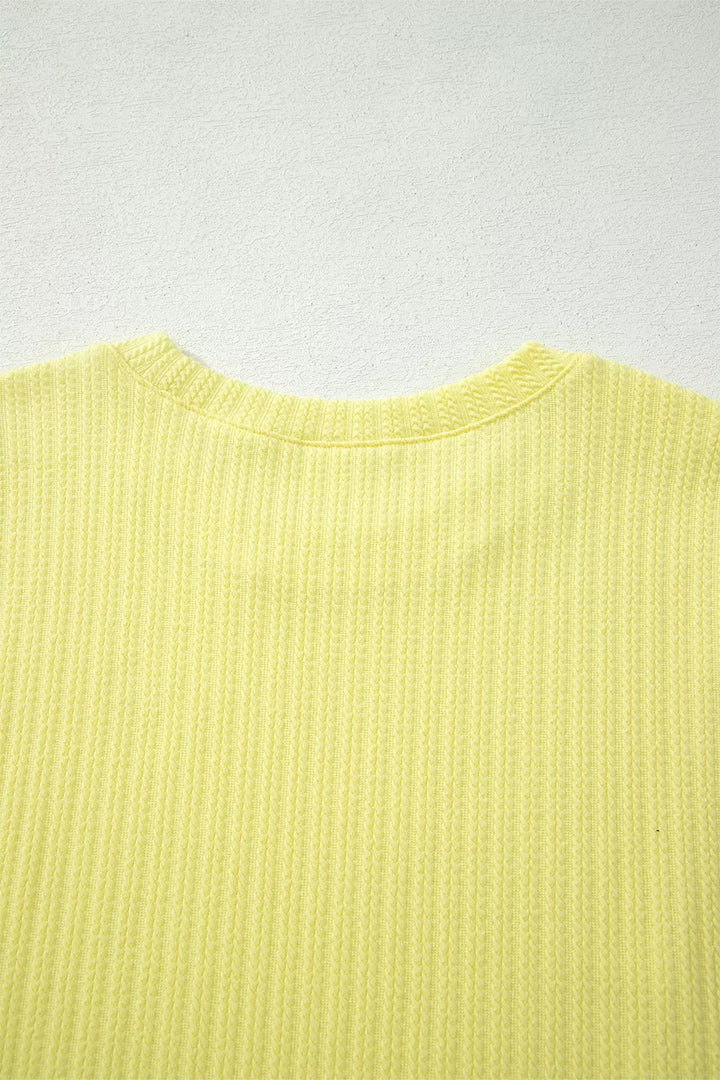 Ribbed Knit Tank and Shorts Set