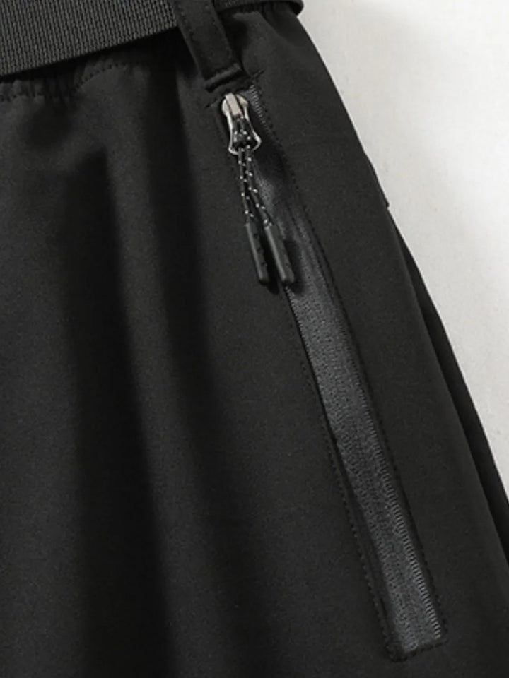 Men's Plus Size Solid Loose Fit Pants