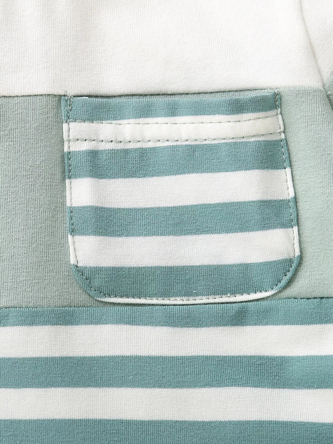 Children's Striped T-shirt and Shorts Set