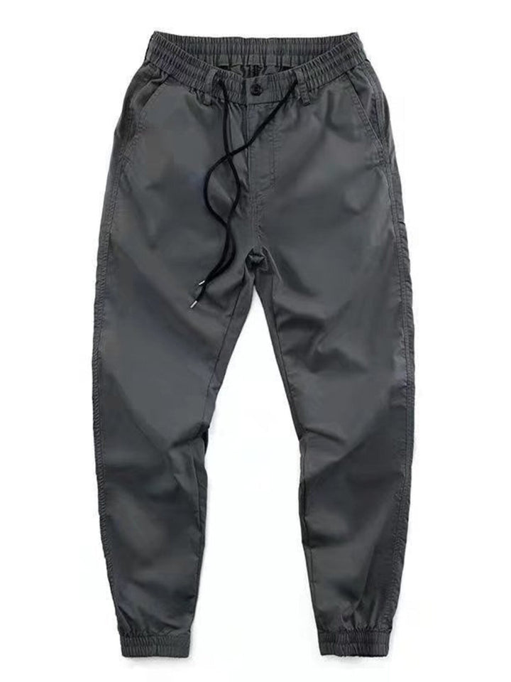 Men's Plus Size Casual Drawstring Loose Fit Joggers