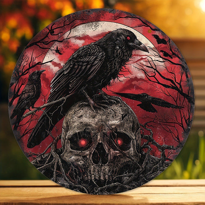 Halloween Wooden Doorplate Home Decoration