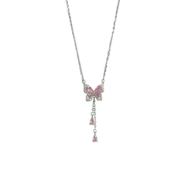 925 Sterling Silver Butterfly Necklace