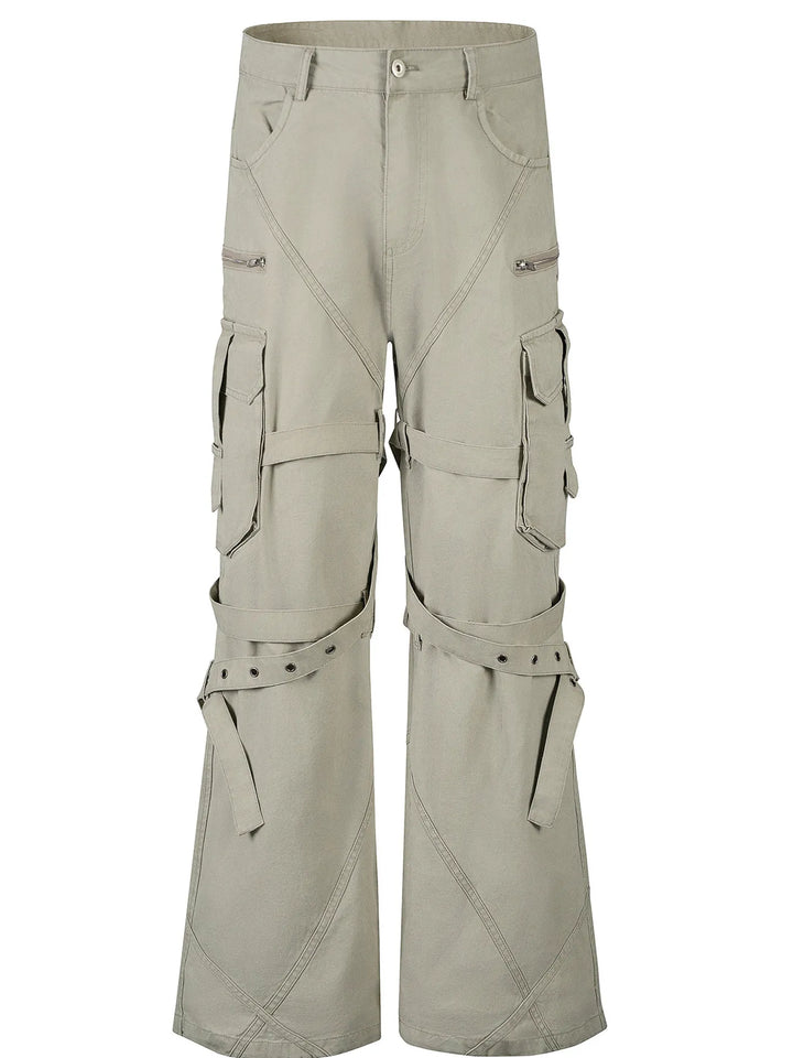 Men's Wide Leg Cargo Pants