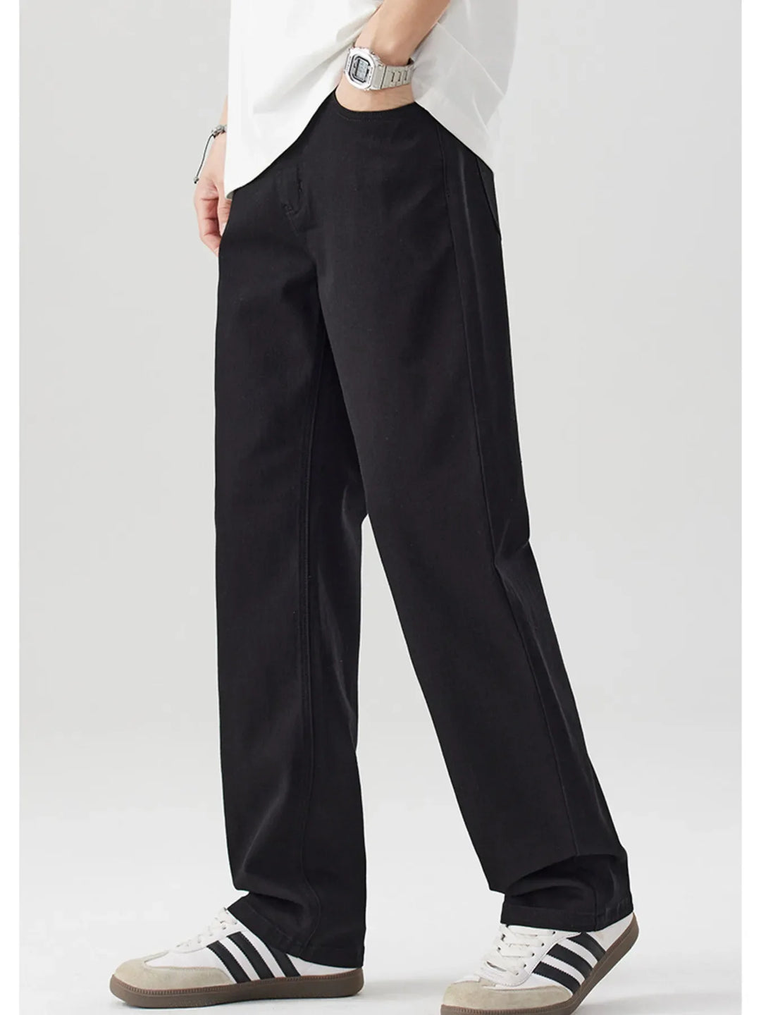 Men's Wide Leg Relaxed Fit Jeans