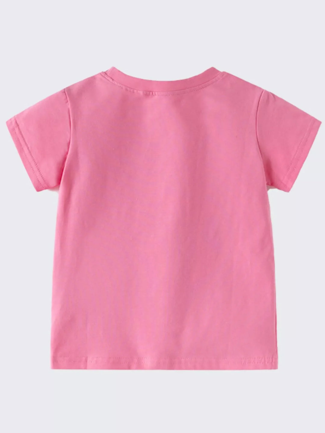 Children's Dinosaur Embroidered Short Sleeve T-Shirt