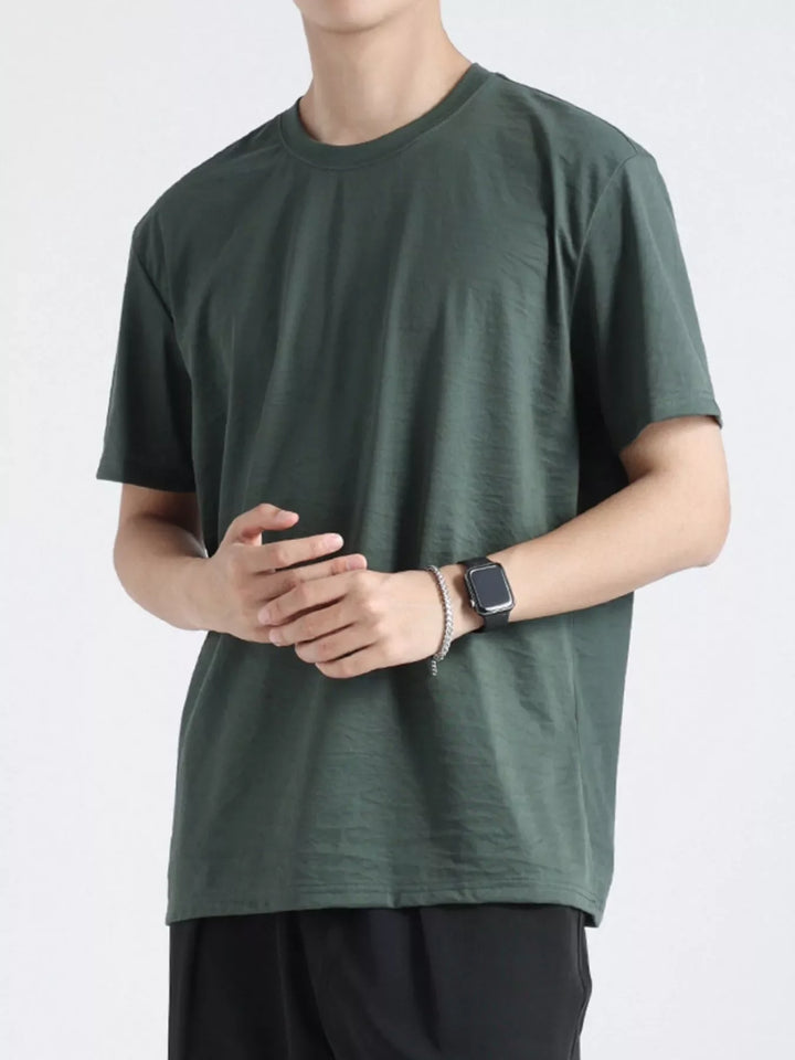 Men's Plus Size Casual Short Sleeve T-Shirt